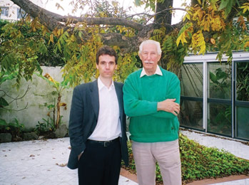 Juan Estadella y Boris Cristoff en Montevideo (Uruguay), 2006.